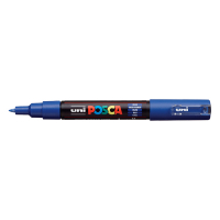 POSCA PC-1MC verfmarker donkerblauw (0,7 - 1 mm conisch) PC1MCBF 424042