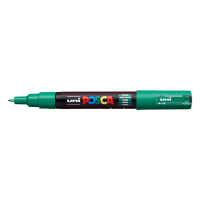 POSCA PC-1MC verfmarker donkergroen (0,7 - 1 mm conisch) PC1MCVF 424063