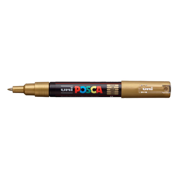 POSCA PC-1MC verfmarker goud (0,7 - 1 mm conisch) PC1MCOR 424056 - 1