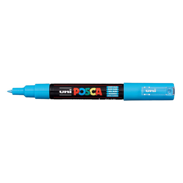 POSCA PC-1MC verfmarker lichtblauw (0,7 - 1 mm conisch) PC1MCBC 424039 - 1