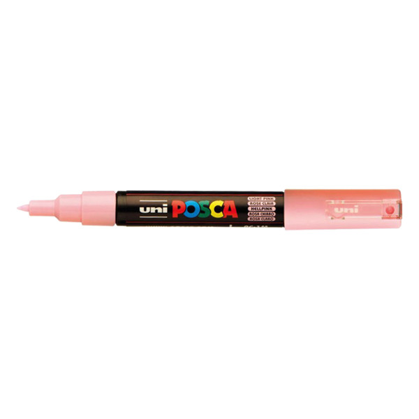 POSCA PC-1MC verfmarker lichtroze (0,7 - 1 mm conisch) PC1MCREC 424059 - 1