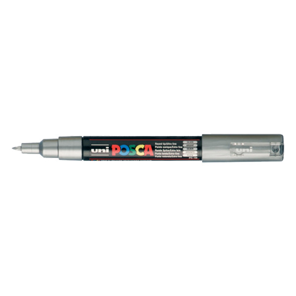 POSCA PC-1MC verfmarker zilver (0,7 - 1 mm conisch) PC1MCAR 424038 - 1