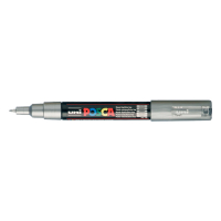 POSCA PC-1MC verfmarker zilver (0,7 - 1 mm conisch) PC1MCAR 424038