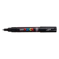 POSCA PC-1MC verfmarker zwart (0,7 - 1 mm conisch) PC1MCN 424054