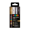POSCA PC-1MC verfmarkerset (0,7 - 1 mm conisch) 4 stuks