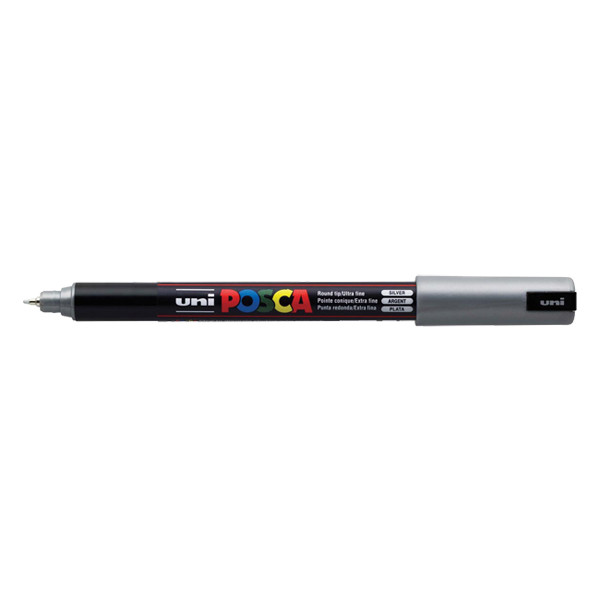 POSCA PC-1MR acrylmarker zilver (0,7 mm rond) 424013 - 1