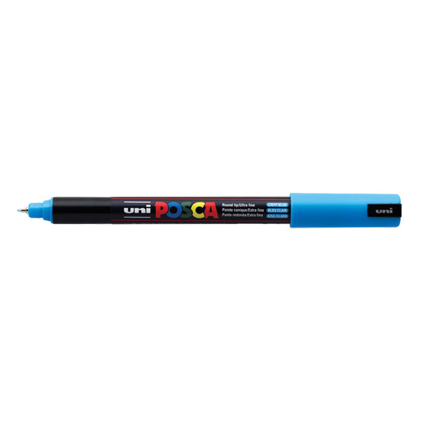 POSCA PC-1MR verfmarker lichtblauw (0,7 mm rond) PC1MRBC 424014 - 1