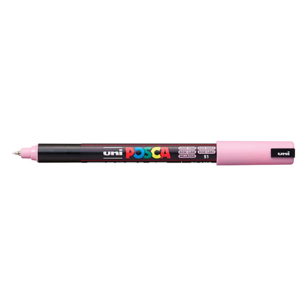 POSCA PC-1MR verfmarker lichtroze (0,7 mm rond) PC1MRREC 424027 - 1