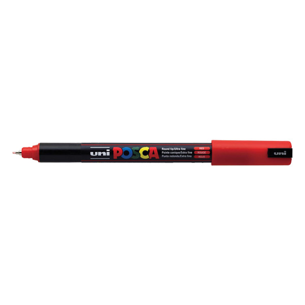 POSCA PC-1MR verfmarker rood (0,7 mm rond) PC1MRR 424025 - 1