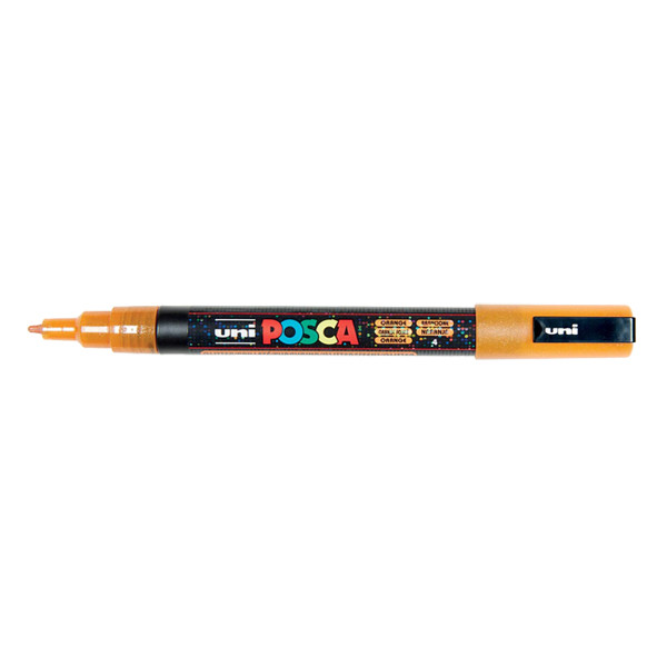 POSCA PC-3ML acrylmarker glitter oranje (0,9 - 1,3 mm rond) 424116 - 1