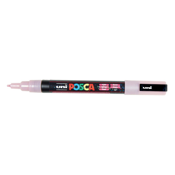 POSCA PC-3ML verfmarker glitter roze (0,9 - 1,3 mm rond) PC3MLRE 424118 - 1