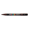 POSCA PC-3M acrylmarker donkerbruin (0,9 - 1,3 mm rond)