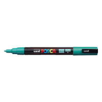 POSCA PC-3M acrylmarker emeraldgroen (0,9 - 1,3 mm rond) 424102