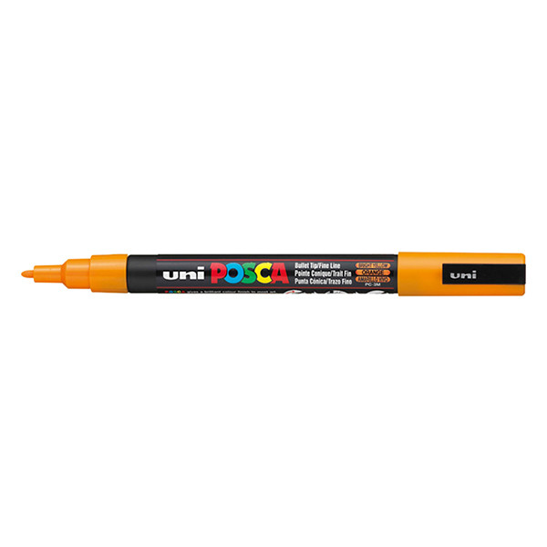 POSCA PC-3M acrylmarker fel oranje (0,9 - 1,3 mm rond) 424091 - 1