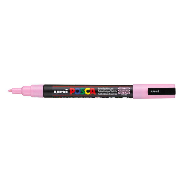 POSCA PC-3M acrylmarker lichtroze (0,9 - 1,3 mm rond) 424096 - 1