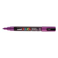 POSCA PC-3M acrylmarker paars (0,9 - 1,3 mm rond) 424106