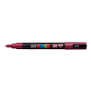 POSCA PC-3M acrylmarker wijnrood (0,9 - 1,3 mm rond)