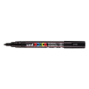 POSCA PC-3M acrylmarker zwart (0,9 - 1,3 mm rond)
