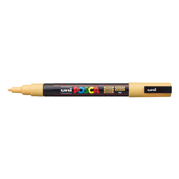 POSCA PC-3M verfmarker abrikoos (0,9 - 1,3 mm rond) PC3MAB 424070 - 1