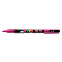 POSCA PC-3M verfmarker fuchsia (0,9 - 1,3 mm rond) PC3MREFU 424097