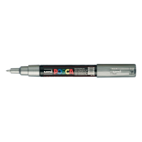 POSCA PC-3M verfmarker zilver (0,9 - 1,3 mm rond) PC3MAR 424071