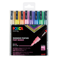 POSCA PC-3M verfmarkerset pastel (0,9 - 1,3 mm rond) 8 stuks PC3M/8AASS16 424110