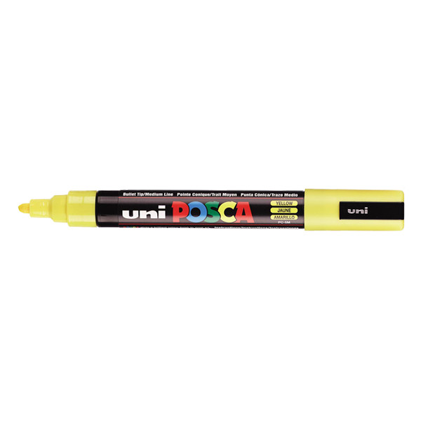 POSCA PC-5M acrylmarker geel (1,8 - 2,5 mm rond) 424137 - 1