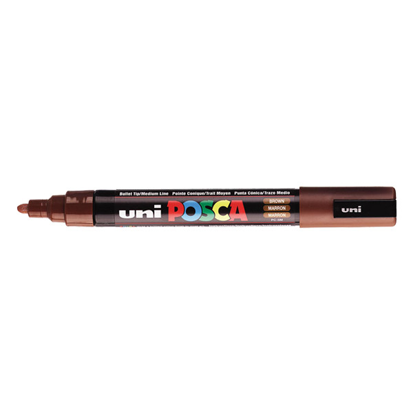 POSCA PC-5M acrylmarker kastanjebruin (1,8 - 2,5 mm rond) 424144 - 1