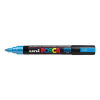 POSCA PC-5M acrylmarker metallic blauw (1,8 - 2,5 mm rond)
