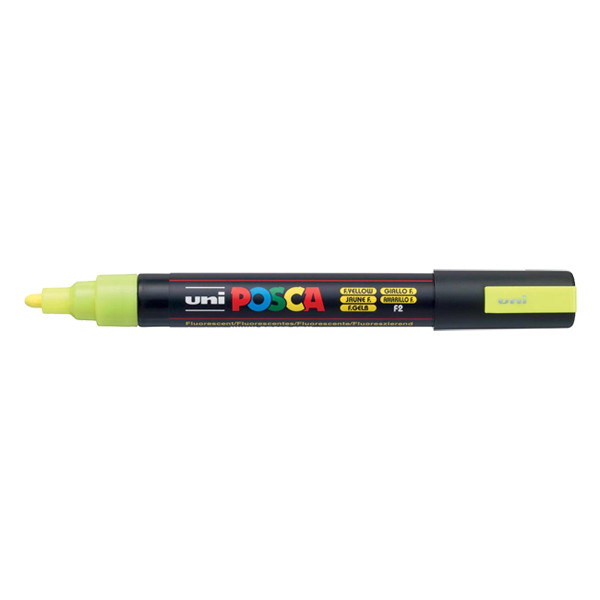 POSCA PC-5M acrylmarker neongeel (1,8 - 2,5 mm rond) 424138 - 1