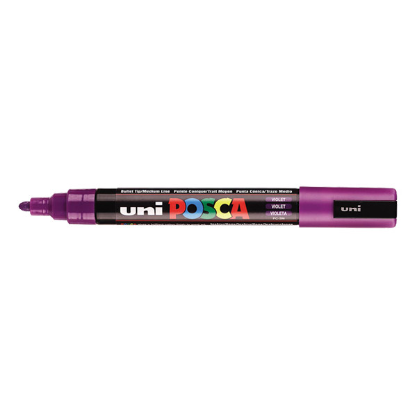 POSCA PC-5M acrylmarker paars (1,8 - 2,5 mm rond) 424164 - 1