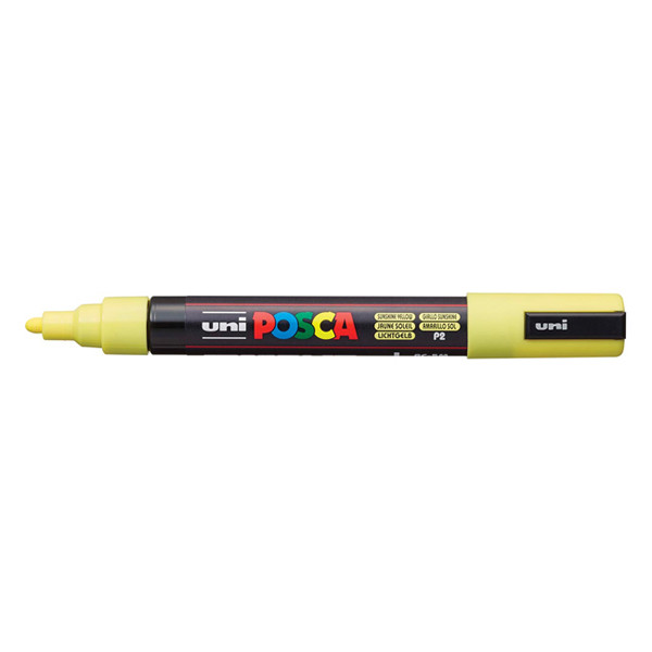 POSCA PC-5M acrylmarker zonnegeel (1,8 - 2,5 mm rond) 424139 - 1