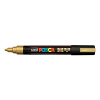 POSCA PC-5M verfmarker goud (1,8 - 2,5 mm rond) PC5MOR 424149