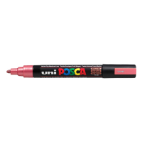 POSCA PC-5M verfmarker metallic rood (1,8 - 2,5 mm rond) PC5MRM 424156