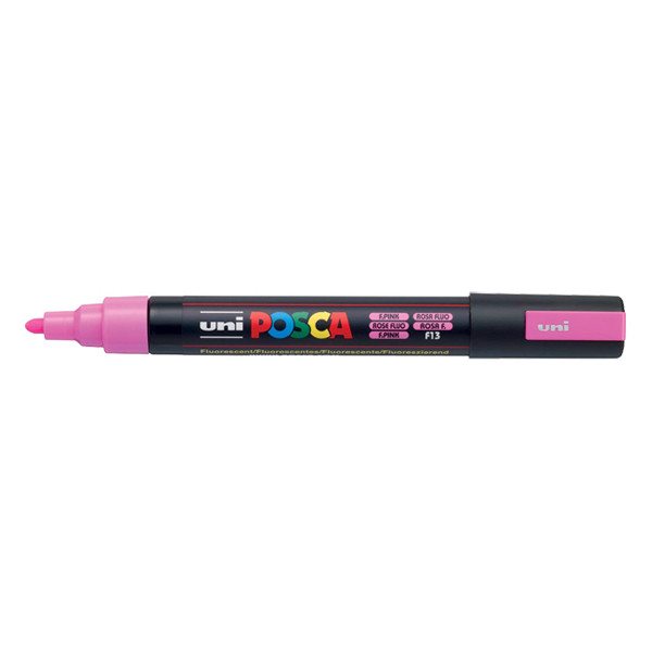 POSCA PC-5M verfmarker neonroze (1,8 - 2,5 mm rond) PC5MREFLUO 424153 - 1