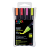 POSCA PC-5M verfmarkerset neon (1,8 - 2,5 mm rond) 4 stuks