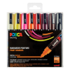 POSCA PC-5M verfmarkerset warm (1,8 - 2,5 mm rond) 8 stuks