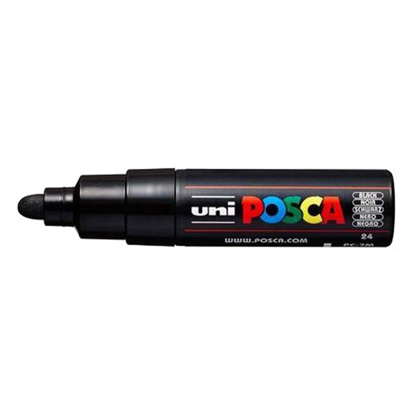 POSCA PC-7M acrylmarker zwart (4,5 - 5,5 mm rond) 424181 - 1