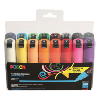 POSCA PC-7M acrylmarkerset (4,5 - 5,5 mm rond) 16 stuks 424192