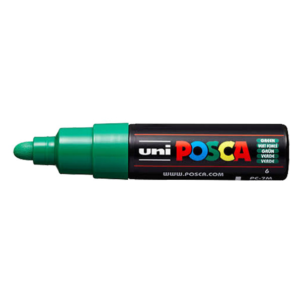 POSCA PC-7M verfmarker donkergroen (4,5 - 5,5 mm rond) PC7MVF 424188 - 1