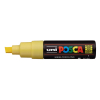 POSCA PC-8K acrylmarker geel (8 mm beitel)