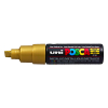 POSCA PC-8K acrylmarker goud (8 mm beitel)