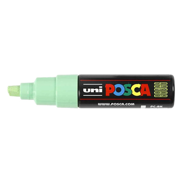 POSCA PC-8K acrylmarker lichtgroen (8 mm beitel) 424223 - 1