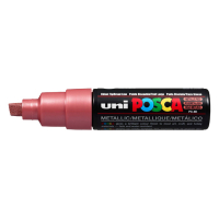 POSCA PC-8K acrylmarker metallic rood (8 mm beitel) 424220