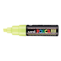 POSCA PC-8K acrylmarker neongeel (8 mm beitel) 424205