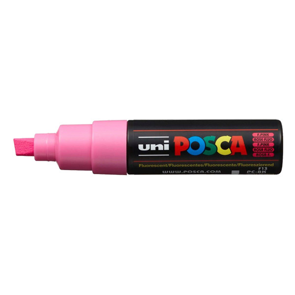 POSCA PC-8K acrylmarker neonroze (8 mm beitel) 424217 - 1