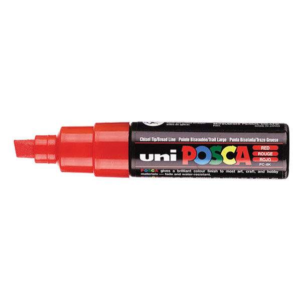 POSCA PC-8K acrylmarker rood (8 mm beitel) 424215 - 1
