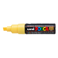 POSCA PC-8K acrylmarker strogeel (8 mm beitel) 424206