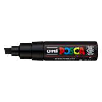 POSCA PC-8K acrylmarker zwart (8 mm beitel) 424209