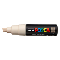 POSCA PC-8K verfmarker beige (8 mm beitel) PC8KBE 424196